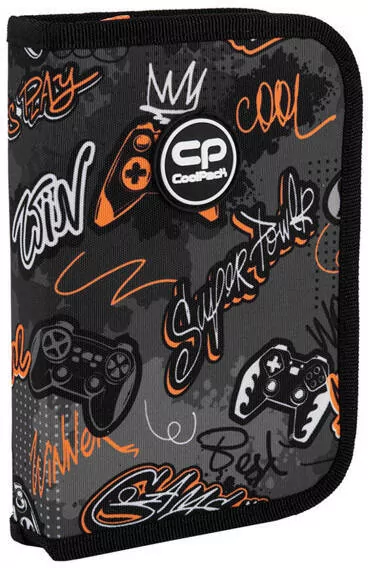 Piórnik 1-komorowy bez wyposażenia Coolpack Clipper Gamer - tantis.pl