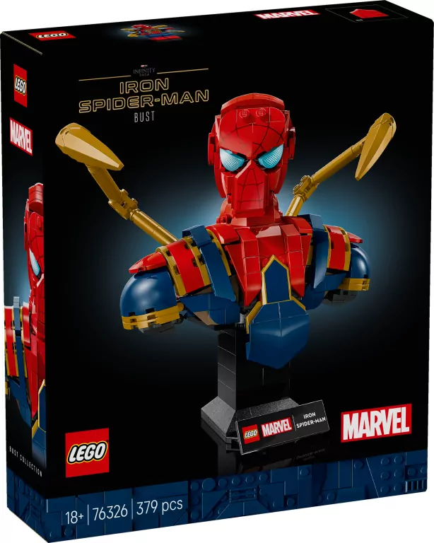 LEGO® Popiersie Iron Spider-Mana 76326 - tantis.pl
