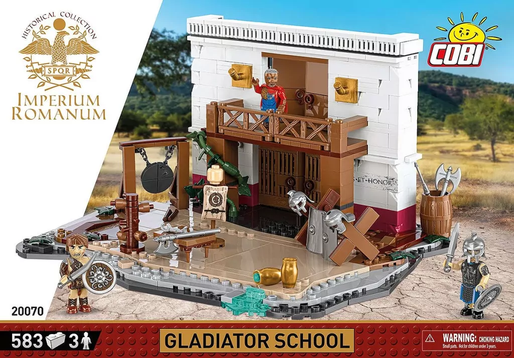 Szkoła Gladiatorów. Imperium Rzymskie. Cobi - tantis.pl