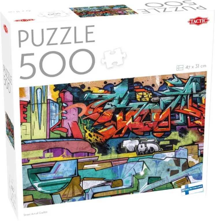 Puzzle 500 Sztuka uliczna graffiti - tantis.pl
