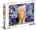 Puzzle 500. High Quality Collection. Imbirowy kot - tantis.pl