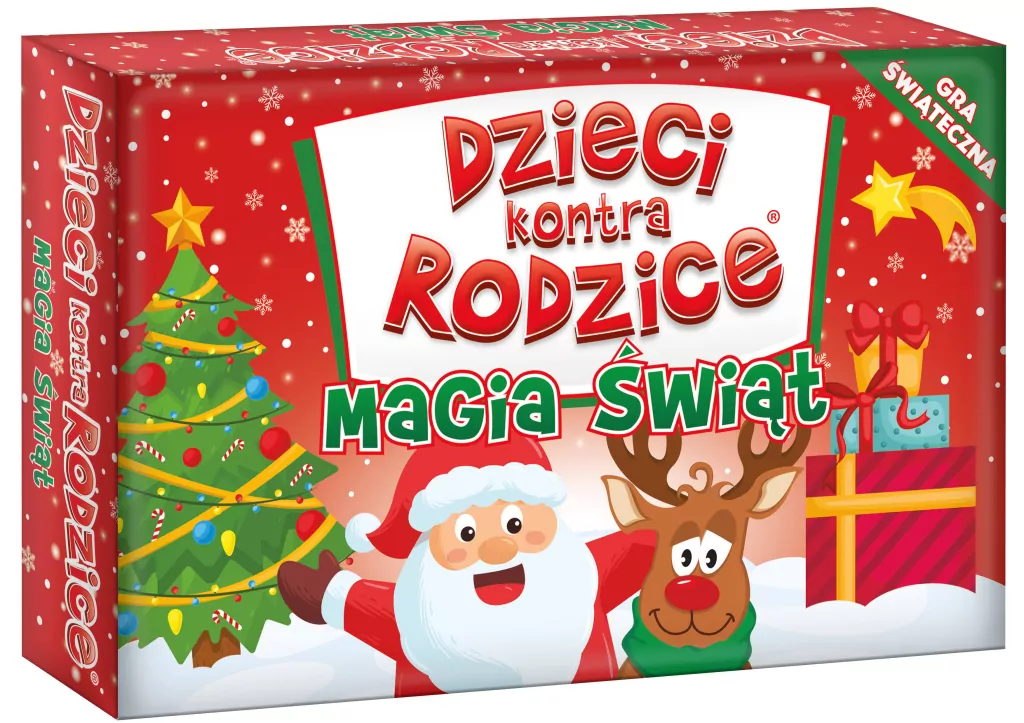 Magia Świąt. Dzieci kontra Rodzice. Gra rodzinna - tantis.pl