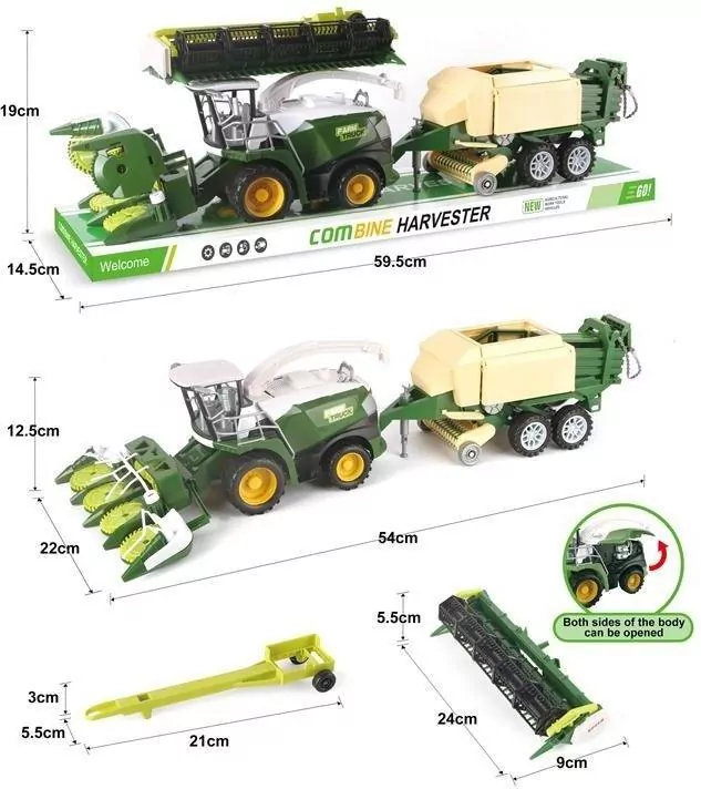 Zestaw kombajnów z prasą - tantis.pl