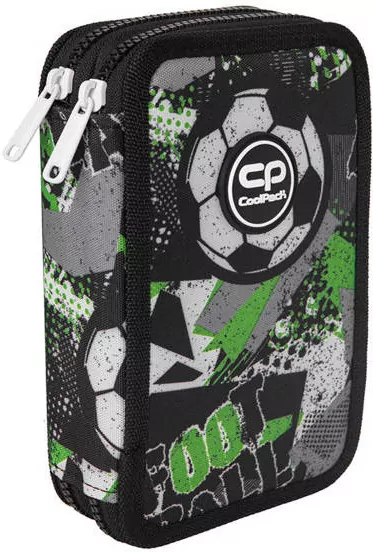Piórnik 2-komorowy z wyposażeniem. Coolpack. Jumper 2. Let`s gol - tantis.pl