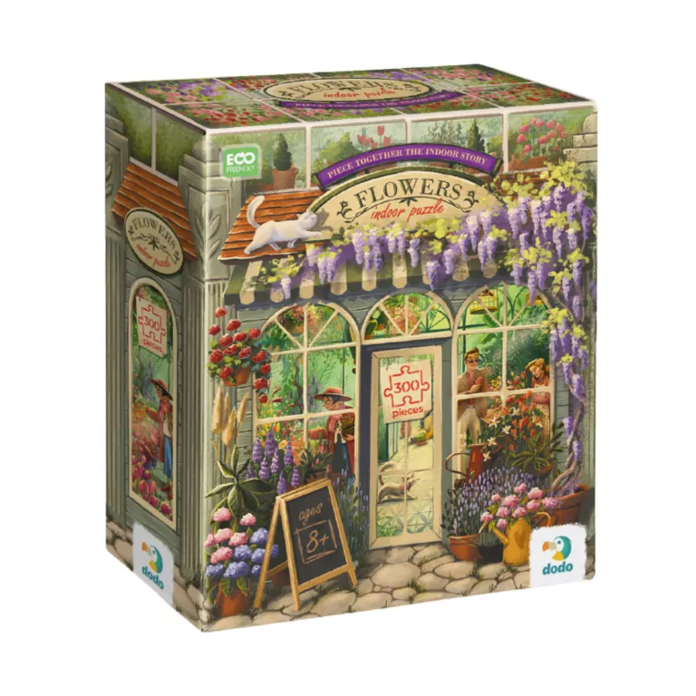 Puzzle 300. Kwiaciarnia - tantis.pl