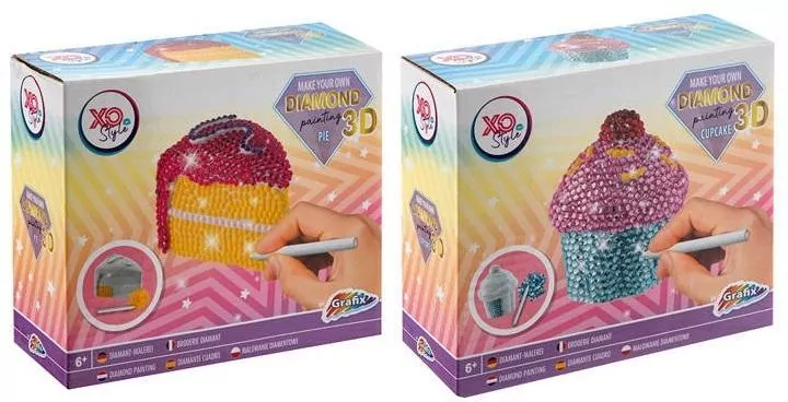 Mozaika diamentowa 3D. Babka/ciasto. Mix 1 szt - tantis.pl