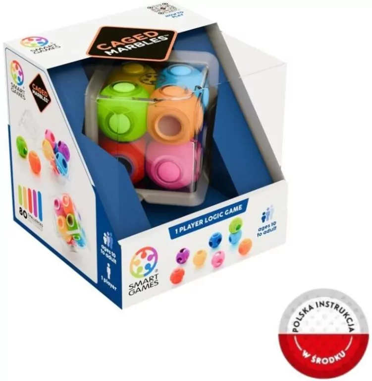 Smart Games Caged Marbles (ENG) IUVI Games - tantis.pl