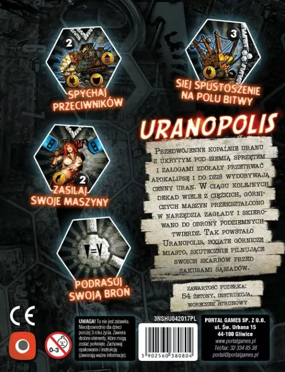 Uranopolis. Neuroshima Hex! 3.0 - tantis.pl
