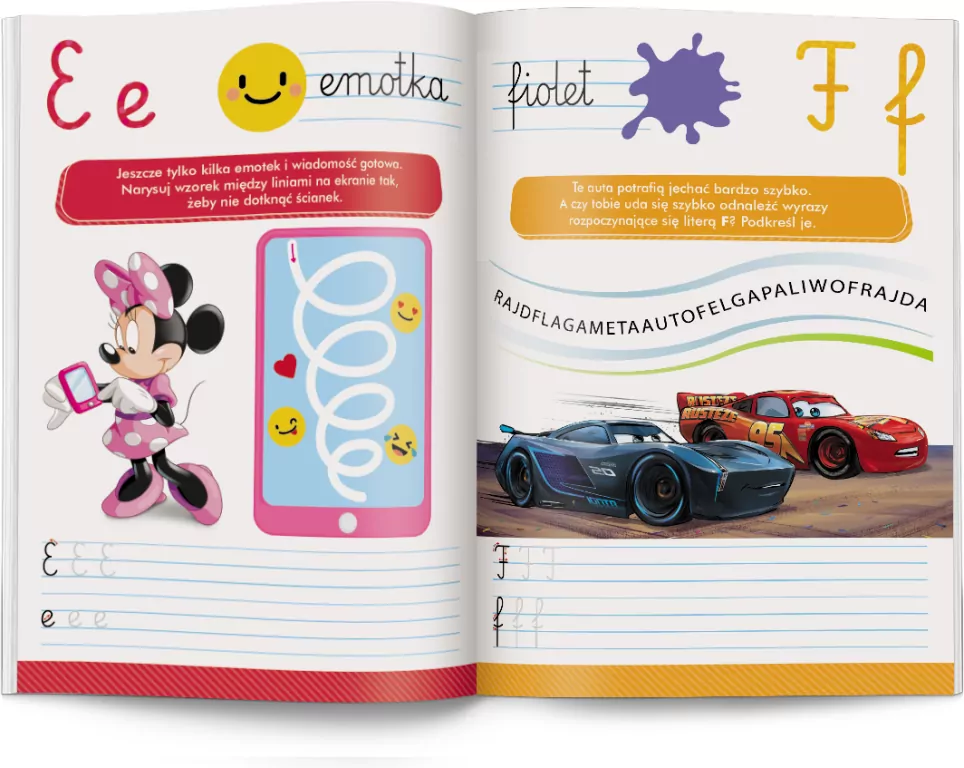 Disney Uczy. Przygoda z Czytaniem. Elementarz - tantis.pl