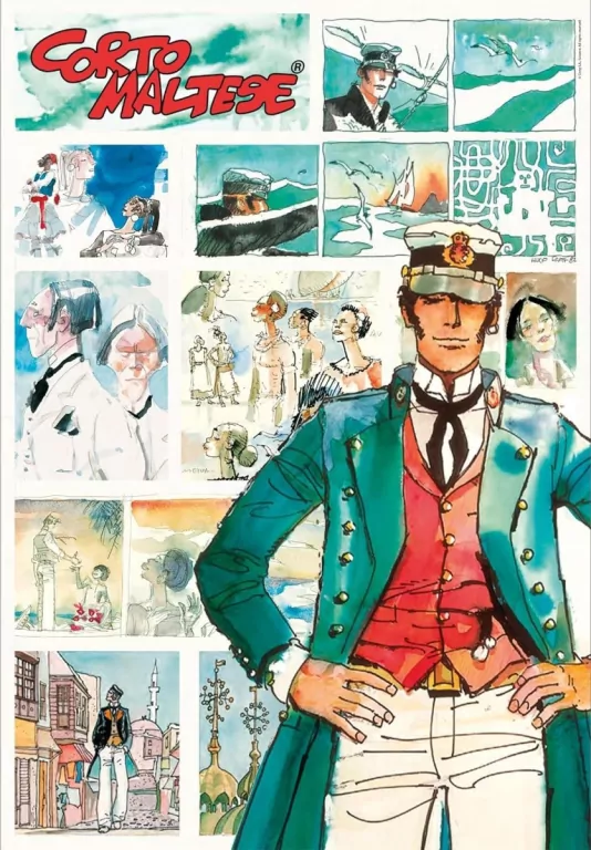 Puzzle 1000 Compact Corto Maltese - tantis.pl