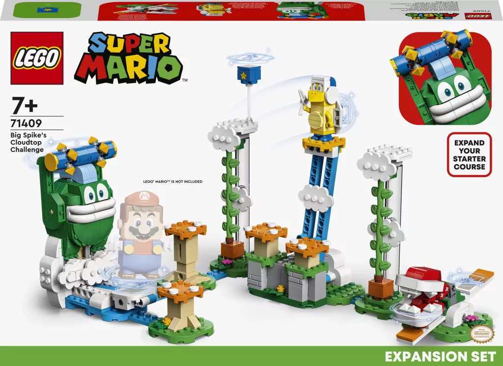 LEGO® Super Mario. Big Spike i chmury — zestaw rozszerzający. 71409 - tantis.pl