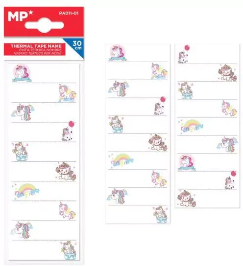 Naprasowanka do podpisywania ubrań Jednorożce - tantis.pl