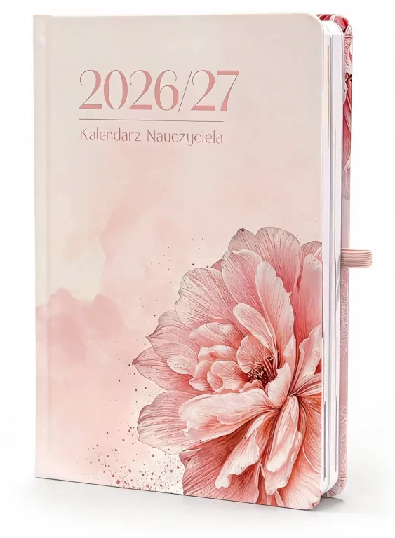 Kalendarz 2026/27 A5 Nauczyciela Dzienny Kwiat - tantis.pl