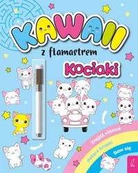 Kawaii z flamastrem. Kociaki - tantis.pl
