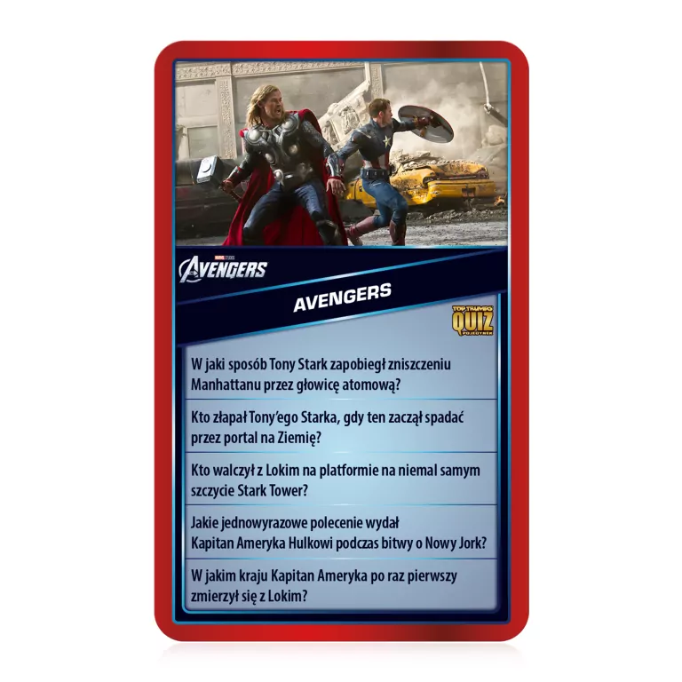 Top Trumps. Quiz Marvel - tantis.pl