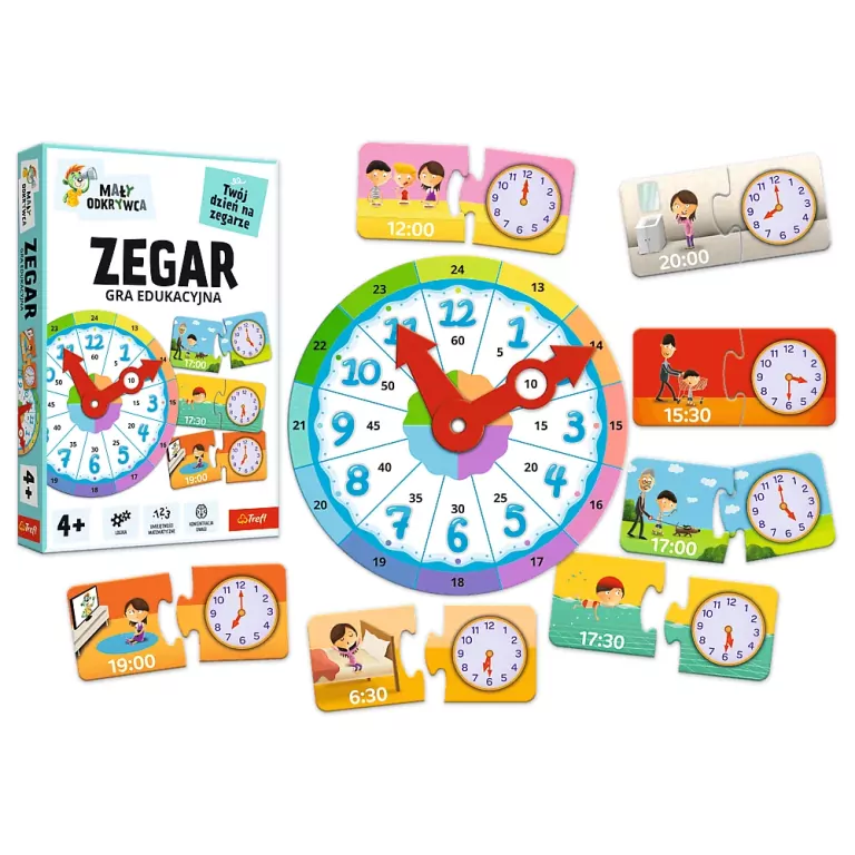 Zegar. Mały odkrywca - tantis.pl