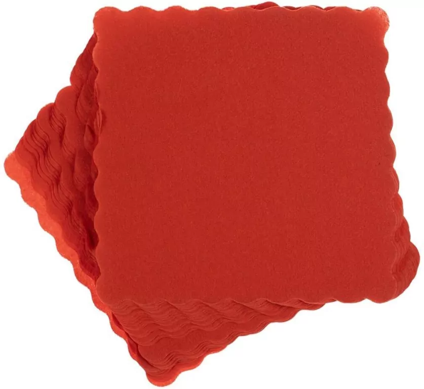 Serwetki gastronomiczne czerwone 15x15cm 120szt - tantis.pl