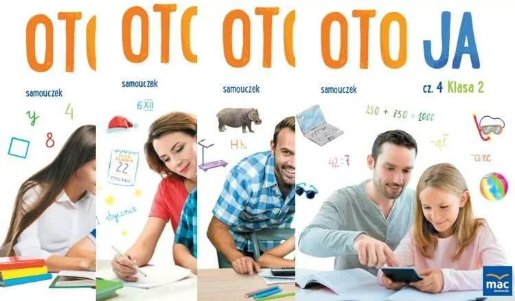 Pakiet: Oto Ja. Samouczek. Klasa 2. Cz.1-4. Szkoła podstawowa - tantis.pl