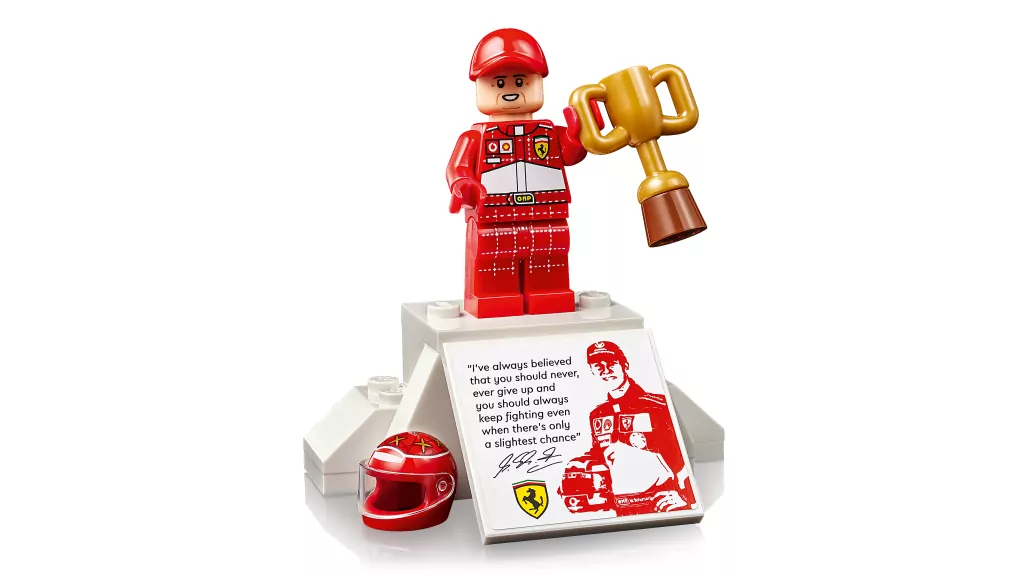 LEGO® Icons. Ferrari F2004 i Michael Schumacher 11375 - tantis.pl