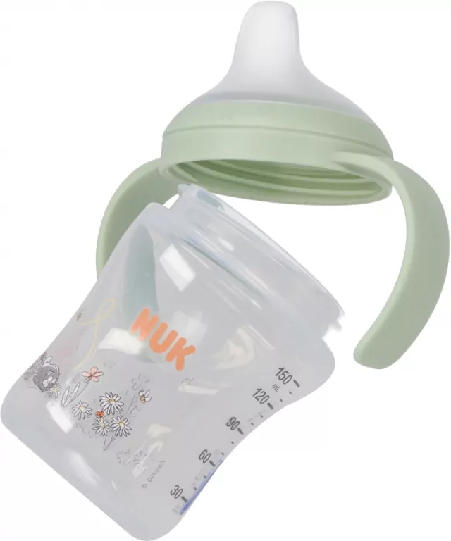 NUK. Butelka do nauki picia z ustnikiem. 150 ml. Kubuś - tantis.pl