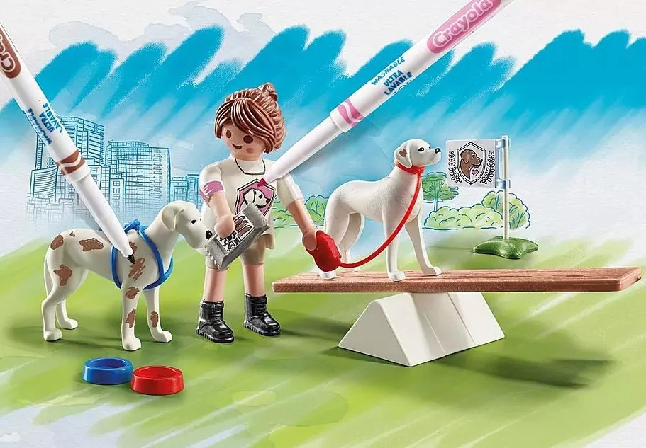 Playmobil Trening z psami 71517 - tantis.pl