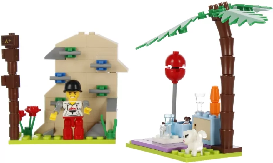 Klocki konstrukcyjne Kamping ALLEBLOX - tantis.pl