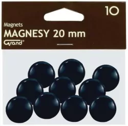 Magnes 20mm czarny GRAND