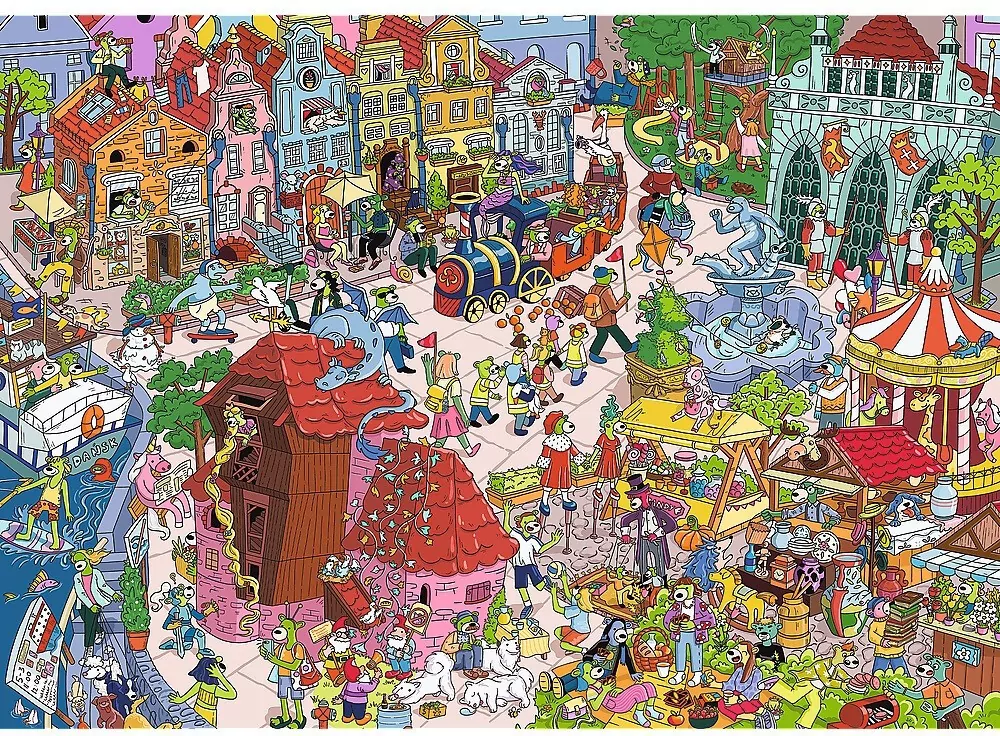 Puzzle 500. Spy Guy. Gdańsk. 37479 - tantis.pl