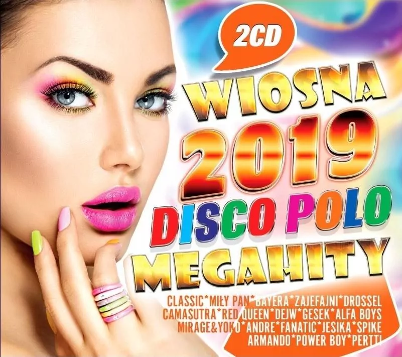 Wiosna 2019. Disco Polo. Megahity (2CD) - tantis.pl