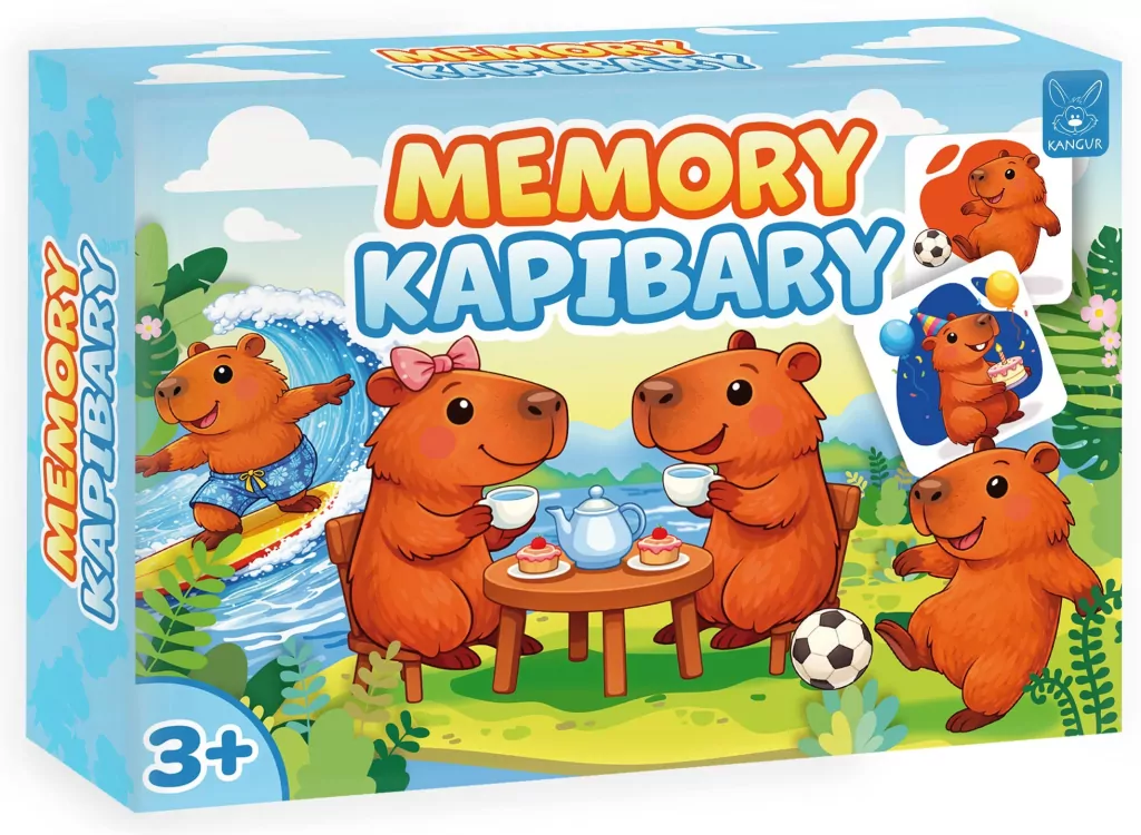 Memory Kapibary - tantis.pl