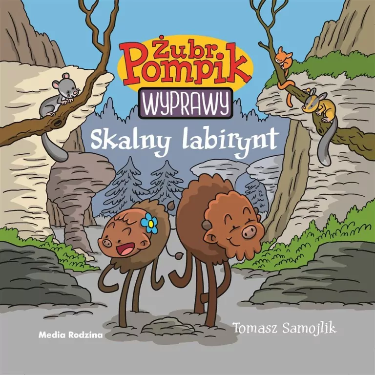 Skalny labirynt. Wyprawy Żubr Pompik. Tom 12 - tantis.pl