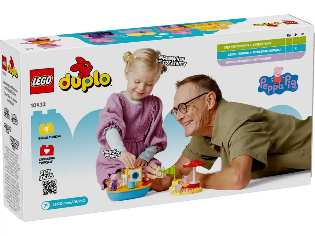 LEGO® DUPLO. Peppa i rejs łodzią. 10432 - tantis.pl