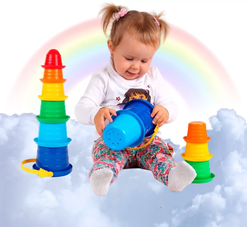 Piramidka Sombrero, wiaderko, foremki - tantis.pl