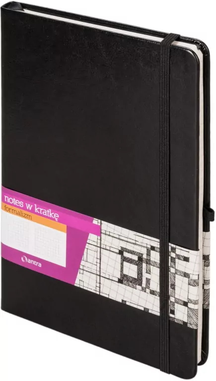 Formalizm A5 Notes kratka czarny - tantis.pl