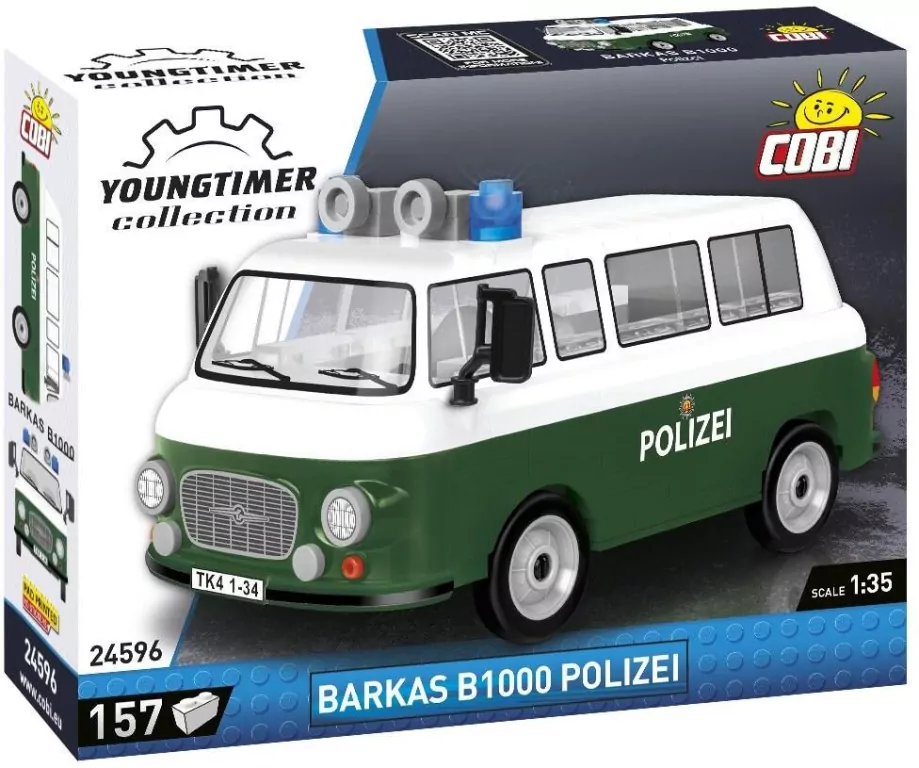 COBI 24596 Youngtimer BARKAS B1000 Polizei 156 klocków - tantis.pl