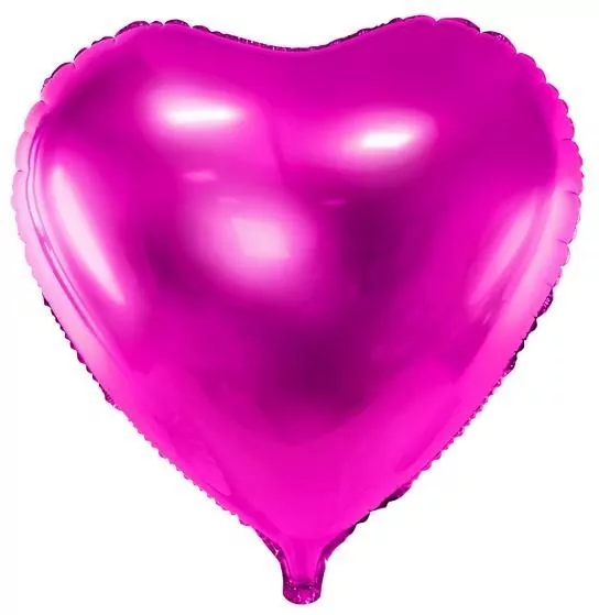 Balon foliowy Serce 45cm Różowy - tantis.pl