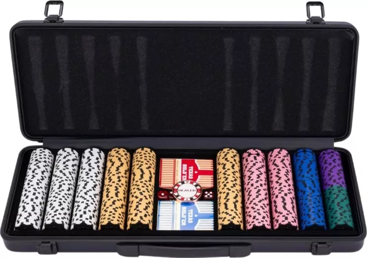 Zestaw do pokera 500 Exclusive nominały - tantis.pl