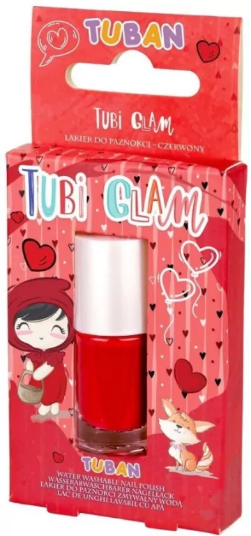 Lakier do paznokci Tubi Glam czerwony - tantis.pl