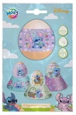 Stitch 12 owijek na jajka i 4 podstawki - tantis.pl