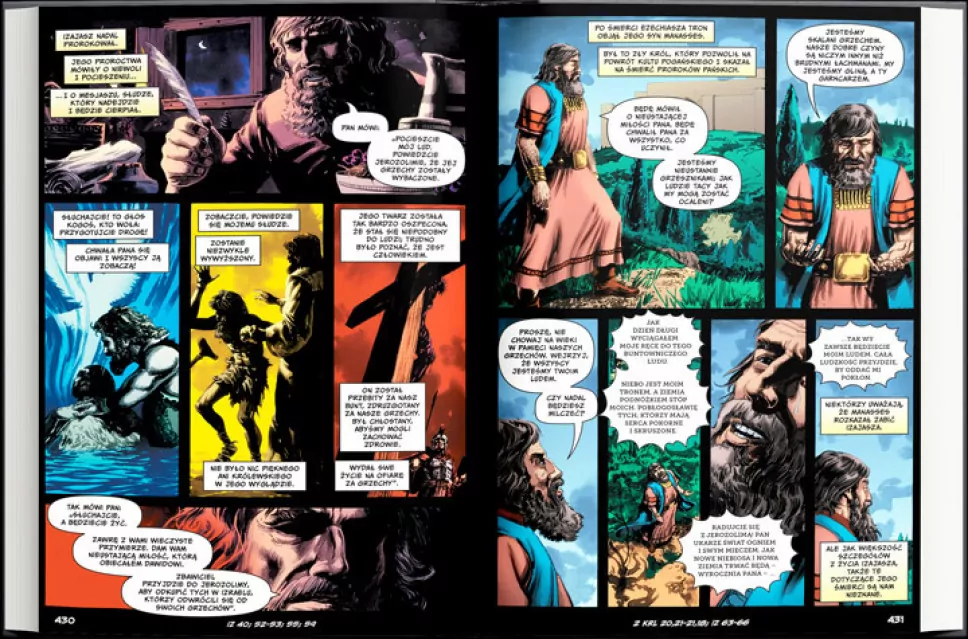 Biblia w komiksie. Boża historia od początku po wieczność - tantis.pl