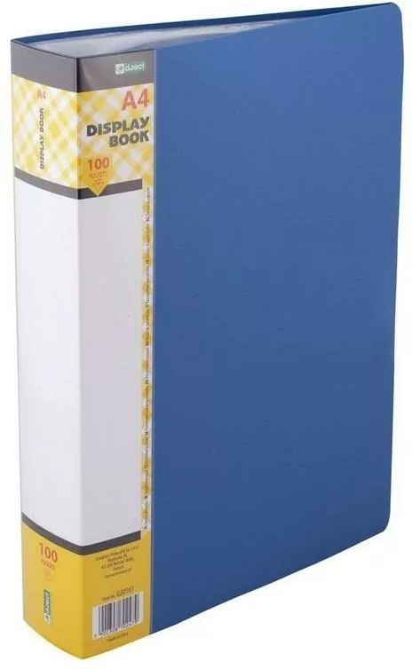 Teczka ofertowa, 100 koszulek. Niebieska - tantis.pl