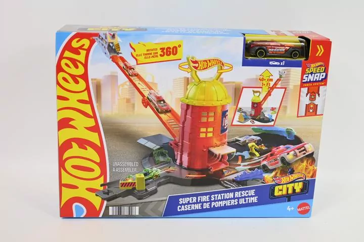 Hot Wheels City Super Remiza strażacka - tantis.pl