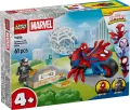 LEGO® Marvel. Spidey na motocyklu kontra Rhino 11206 - tantis.pl