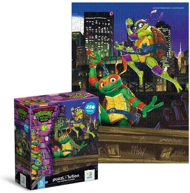 Puzzle 250 MNT. Donatello and Michelangelo - tantis.pl