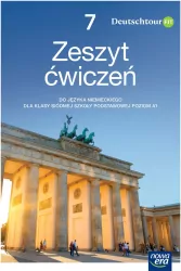 Deutschtour. Język niemiecki. Zeszyt ćwiczeń. Poziom A1. Klasa 7. Szkoła podstawowa