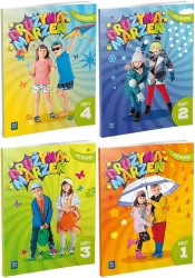 Pakiet: Drużyna marzeń Pięciolatek. Karty pracy. Część 1-4