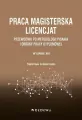Praca magisterska. Licencjat w.13 - tantis.pl