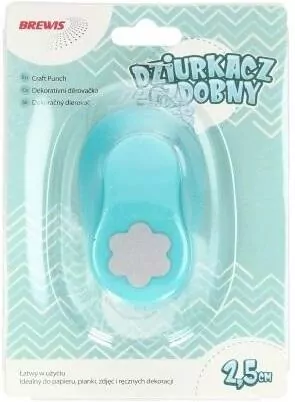 Dziurkacz ozdobny 2,5cm. Kwiatek. Mix - tantis.pl