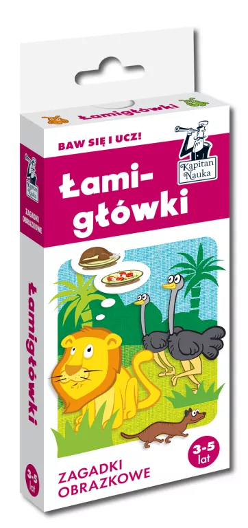 Łamigłówki. Zagadki obrazkowe - tantis.pl