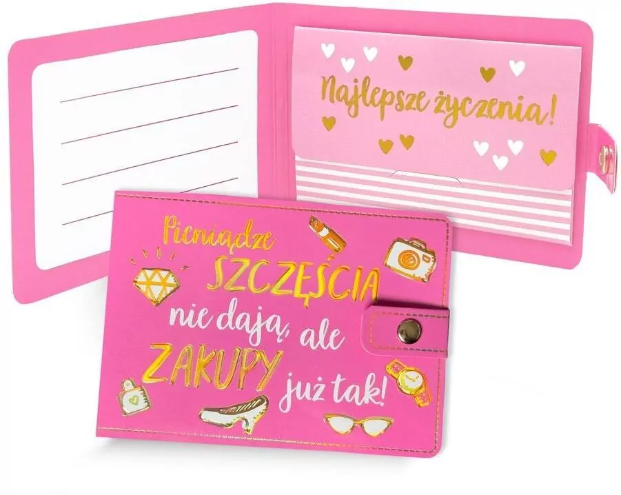 Portfelik Pieniądze szczęścia nie dają - tantis.pl